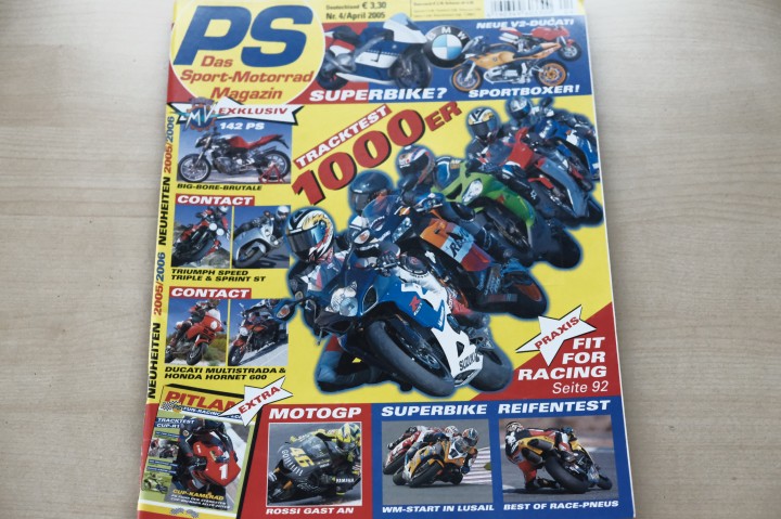 Deckblatt PS Sport Motorrad (04/2005)